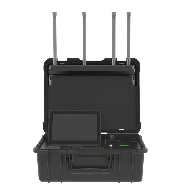 Portable Drone Detector Handheld Uav Detection System Waterproof Fpv Defense Security factory